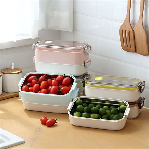 china lunch box stainless steel round factories|Food.